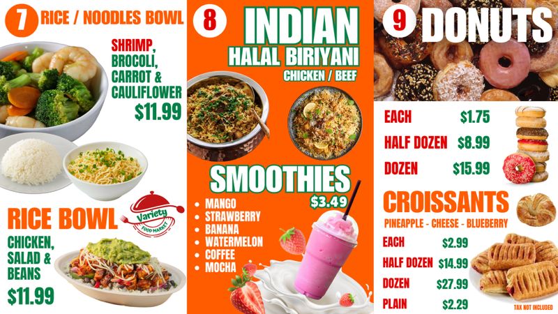 Deals on Biriyani & rice bowl